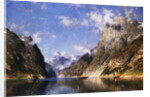 A Norwegian Fjord by Adelsteen Normann