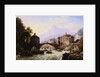 The Old Roman Bridge of St. Martin, Italy by Charles Eupharasie Kuwasseg