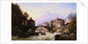 The Old Roman Bridge of St. Martin, Italy by Charles Eupharasie Kuwasseg