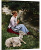 The Young Shepherdess by Evariste Carpentier
