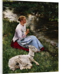 The Young Shepherdess by Evariste Carpentier