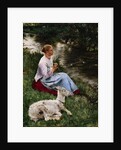The Young Shepherdess by Evariste Carpentier