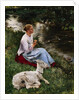 The Young Shepherdess by Evariste Carpentier