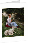 The Young Shepherdess by Evariste Carpentier