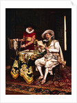 The Connoisseurs by Adolphe Alexander Lesrel