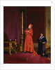 A Cardinal Looking at Napoleon's Throne by Jean Georges Vibert