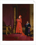 A Cardinal Looking at Napoleon's Throne by Jean Georges Vibert