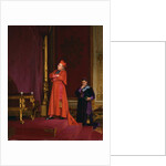 A Cardinal Looking at Napoleon's Throne by Jean Georges Vibert