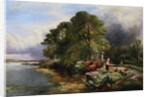 On the Thames by Henry John Boddington