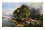 On the Thames by Henry John Boddington