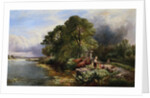 On the Thames by Henry John Boddington