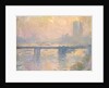 Charing Cross Bridge at the Houses of Parliament by Claude Monet