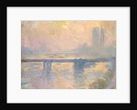 Charing Cross Bridge at the Houses of Parliament by Claude Monet