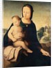 The Madonna and Child in a Landscape by Mariotto Albertinelli