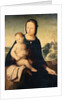 The Madonna and Child in a Landscape by Mariotto Albertinelli