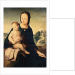 The Madonna and Child in a Landscape by Mariotto Albertinelli
