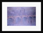 Waterloo Bridge, Hazy Sun by Claude Monet