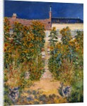 The Artist's Garden at Vetheuil by Claude Monet