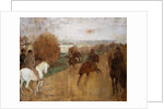 Cavaliers Sur Une Route by Edgar Degas