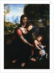The Madonna and Child with Saint Anne by Francesco Melzi