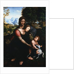 The Madonna and Child with Saint Anne by Francesco Melzi