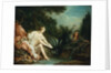 The Surprised Bather attributed to Jean-Baptiste Huet by Anonymous