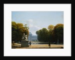 The Tuilleries Garden, Paris from Circle of Louis Gauffier by Anonymous