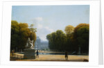The Tuilleries Garden, Paris from Circle of Louis Gauffier by Anonymous
