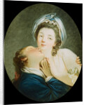 Young Lovers [one of a pair] from the School of Fragonard by Anonymous