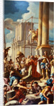 Robert of Anjou Constructing the Church of Santa Chiara, Naples by Francesco de Mura