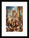 Robert of Anjou Constructing the Church of Santa Chiara, Naples by Francesco de Mura