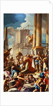 Robert of Anjou Constructing the Church of Santa Chiara, Naples by Francesco de Mura