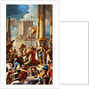 Robert of Anjou Constructing the Church of Santa Chiara, Naples by Francesco de Mura