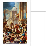 Robert of Anjou Constructing the Church of Santa Chiara, Naples by Francesco de Mura