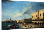 Venice, The Molo Looking West with The Doges' Palace by Canaletto