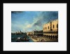 Venice, The Molo Looking West with The Doges' Palace by Canaletto