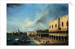 Venice, The Molo Looking West with The Doges' Palace by Canaletto