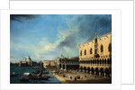 Venice, The Molo Looking West with The Doges' Palace by Canaletto