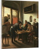 Tric Trac Players in an Interior by Jan Steen