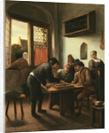 Tric Trac Players in an Interior by Jan Steen