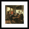 Tric Trac Players in an Interior by Jan Steen