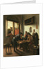 Tric Trac Players in an Interior by Jan Steen