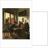 Tric Trac Players in an Interior by Jan Steen