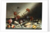 Shells, Plums, Berries, Flowers and Insects by Balthasar van der Ast