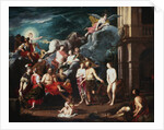 The Presentation of Pandora by Vulcan by Johann Heiss
