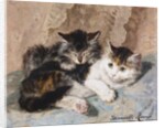 Best of Friends by Henriette Ronner-Knip