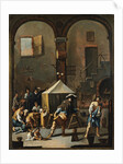 The Magic Lantern by School of Alessandro Magnasco