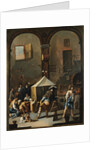 The Magic Lantern by School of Alessandro Magnasco
