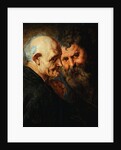 Two Saints by Sir Peter Paul Rubens