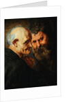 Two Saints by Sir Peter Paul Rubens